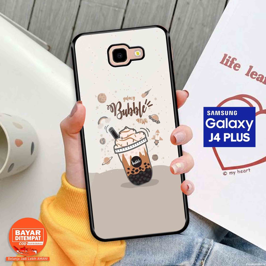 Case Samsung J4 Plus [ Fold 8 ] - Hardcase Samsung J4 Plus  - Softcase Samsung J4 Plus - Cassing Ele