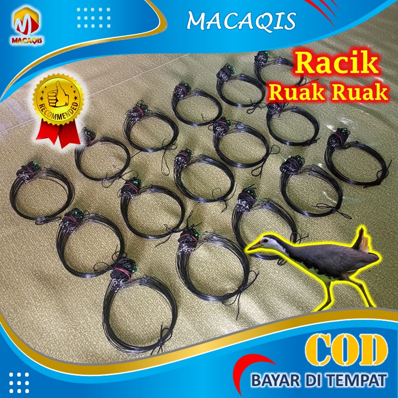 Racik Ruakruak Ruak2 Gantung Jerat Jebakan Burung Jontrot Ruak Kareo Murah