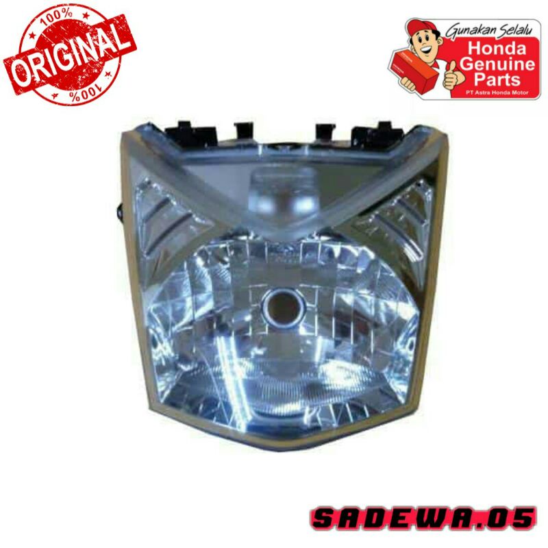 REFLEKTOR  HEADLIGHT LAMPU DEPAN  BEAT FI ORIGINAL AHM