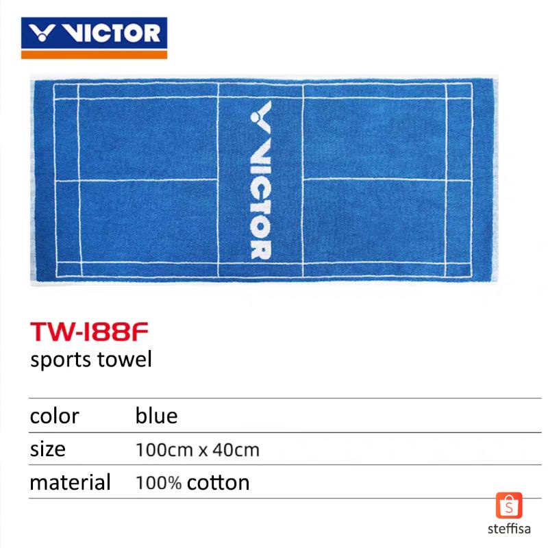 HANDUK BADMINTON | sports towel olahraga YONEX AC1208CR / VICTOR TW 188 f / 185 lucu impor ready stok cod