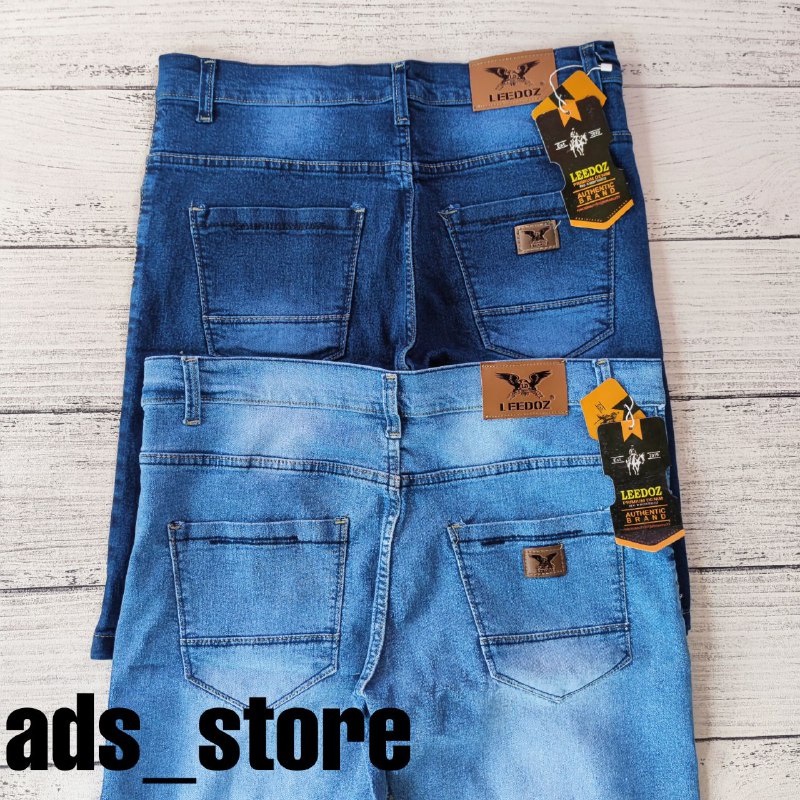 Celana Jeans Denim Pendek Pria LEEDOZ Premium Distro No 27-38