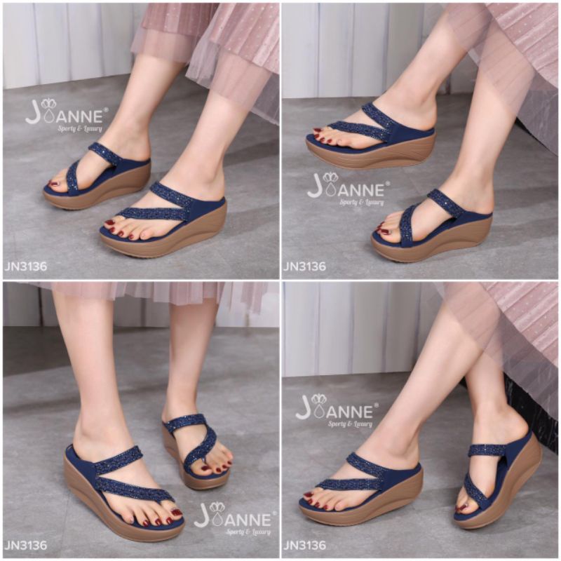 RESTOCK! [ORIGINAL] JOANNE Wedges Sandals Sepatu Wanita #JN3136