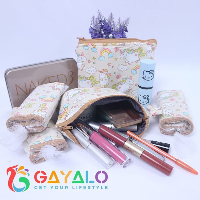 

POUCH KATUN VINTAGE/TEMPAT KONMETIK VINTAGE/TEMPAT PENSIL/SERBAGUNA