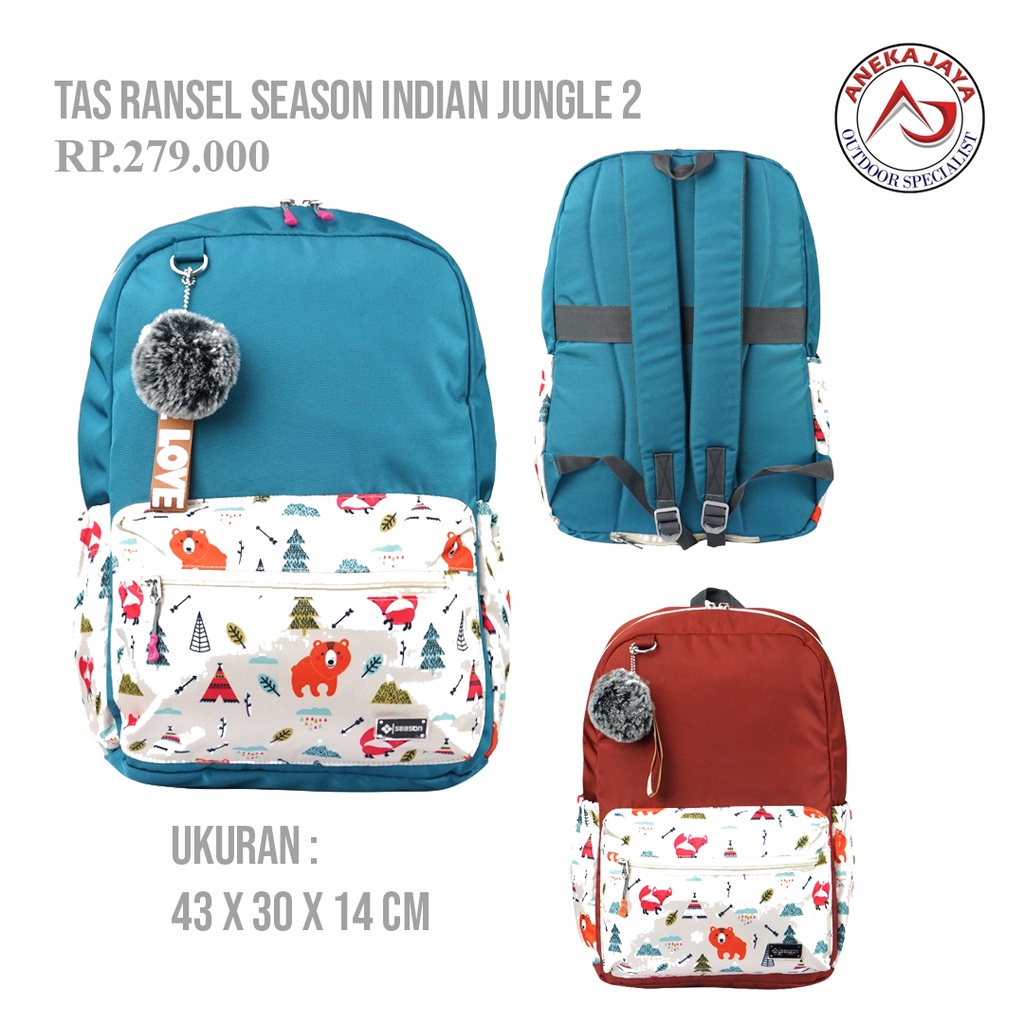 Tas Ransel Season Indian Jungle 2