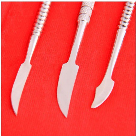 Dental Spatula Plaster Knife Waxing Carving Lab 10 pcs