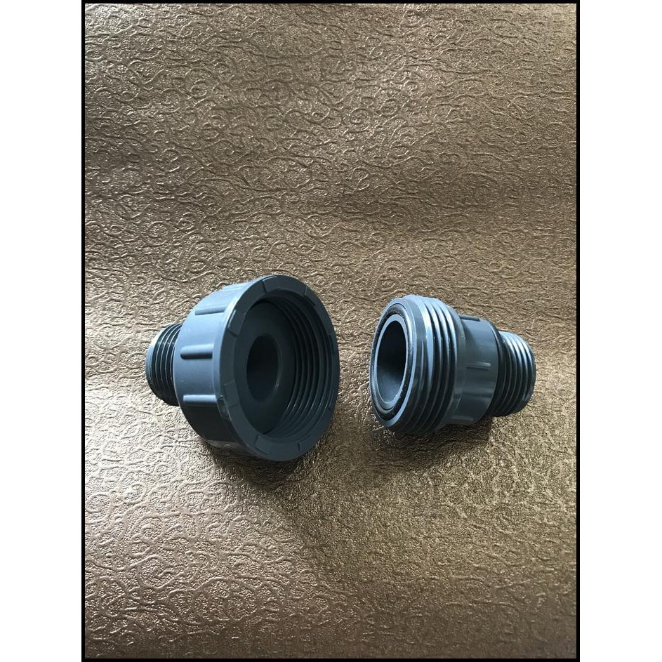 Ad6V Watermur 3/4 Drat Luar Merk Penguin . Sambungan Pipa Paralon 3/4 M8Ns