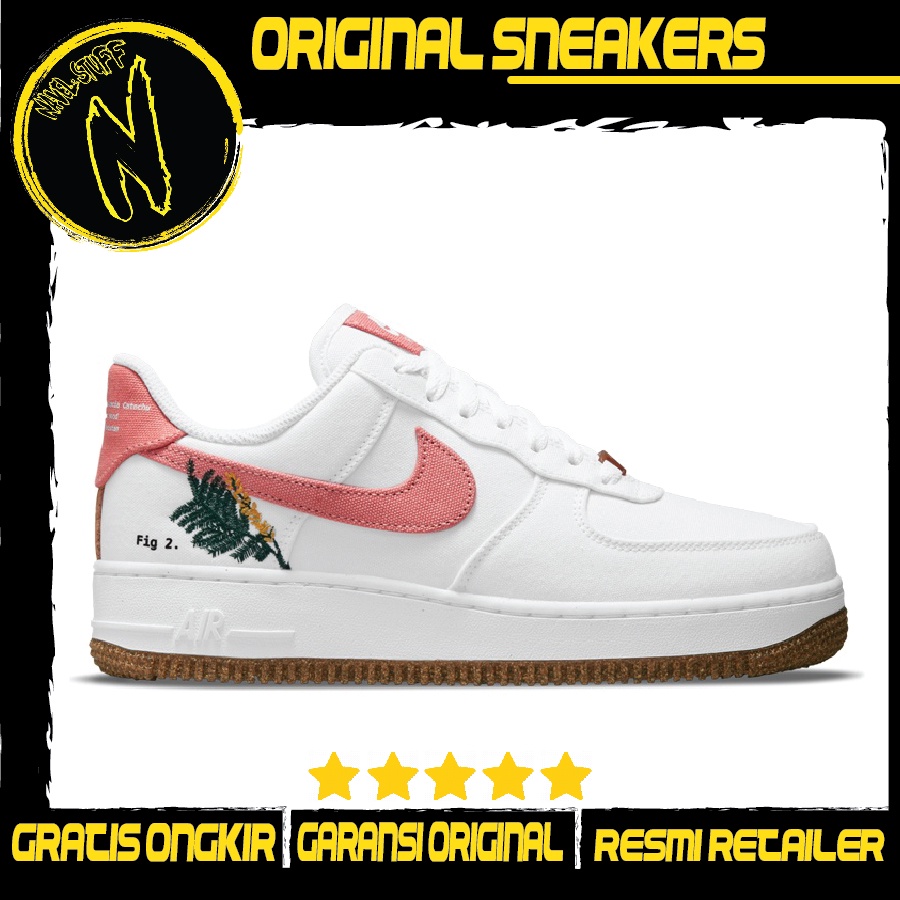 Nike Air Force 1 07 Se Women Catechu White Light Sienna Original Shopee Indonesia