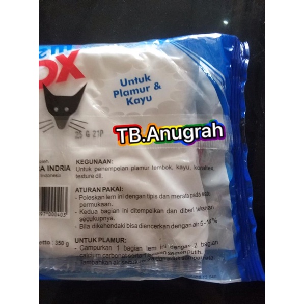 Lem Fox Putih PVAC Biru Lem Plamir Lem Kayu Lem Kertas Lem Fox Kemasan Biru