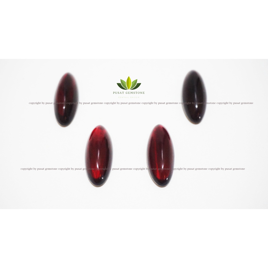 Batu Akik Merah Siam