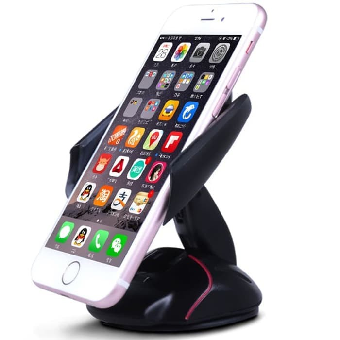 Car Holder Smartphone Transformer Mouse - 20160405 - Black