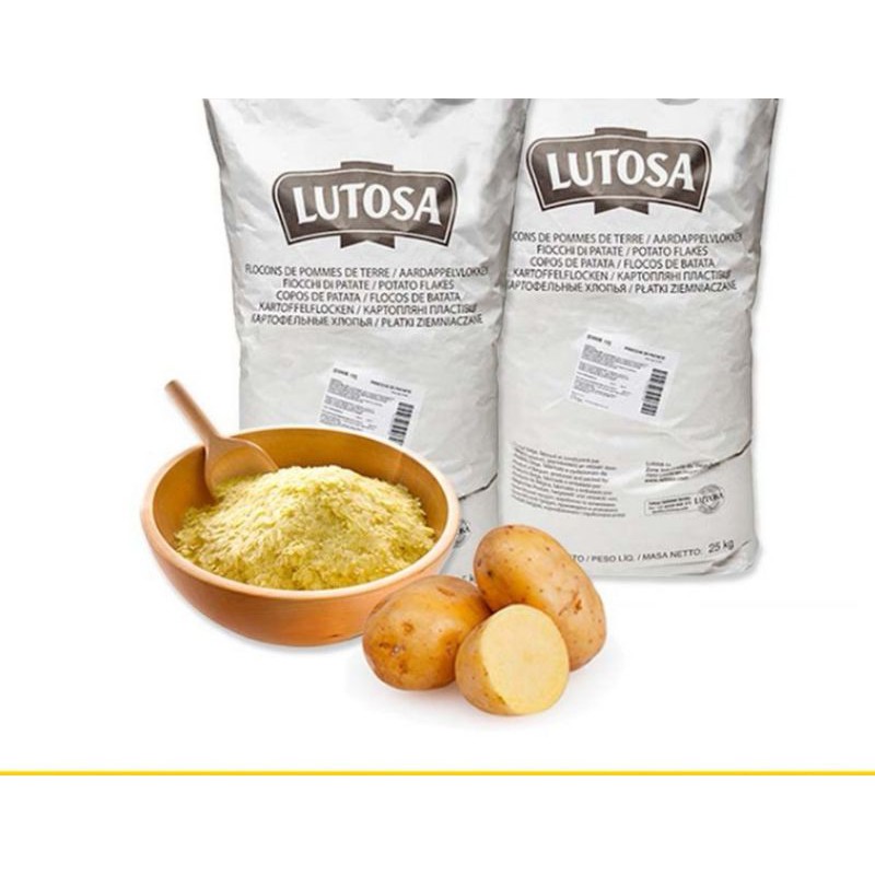 

Tepung Kentang Flakes Lutosa origin Belgium 500gram