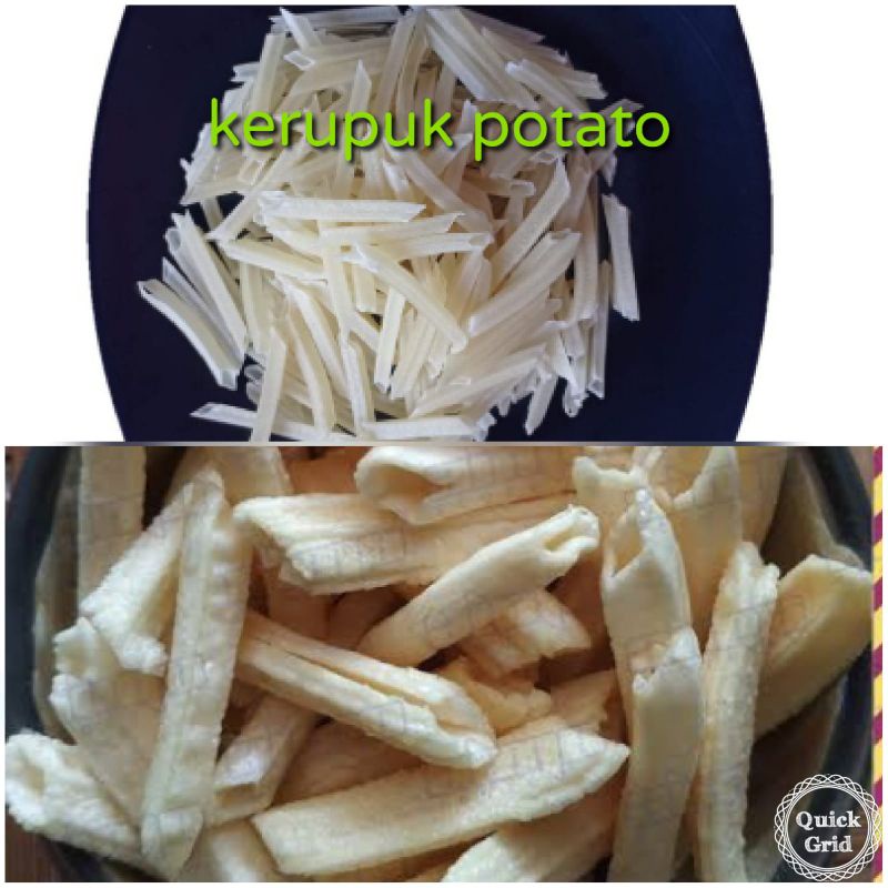 KERUPUK MENTAH POTATO 1 KG