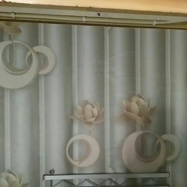 Meth Wps581 Linen Green Soft Polos Hijau Muda Wallpaper Sticker Wal Paper Dinding Stiker Dinding