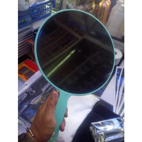 ༺ COD AKTIF ༻ cermin bulat barbershop