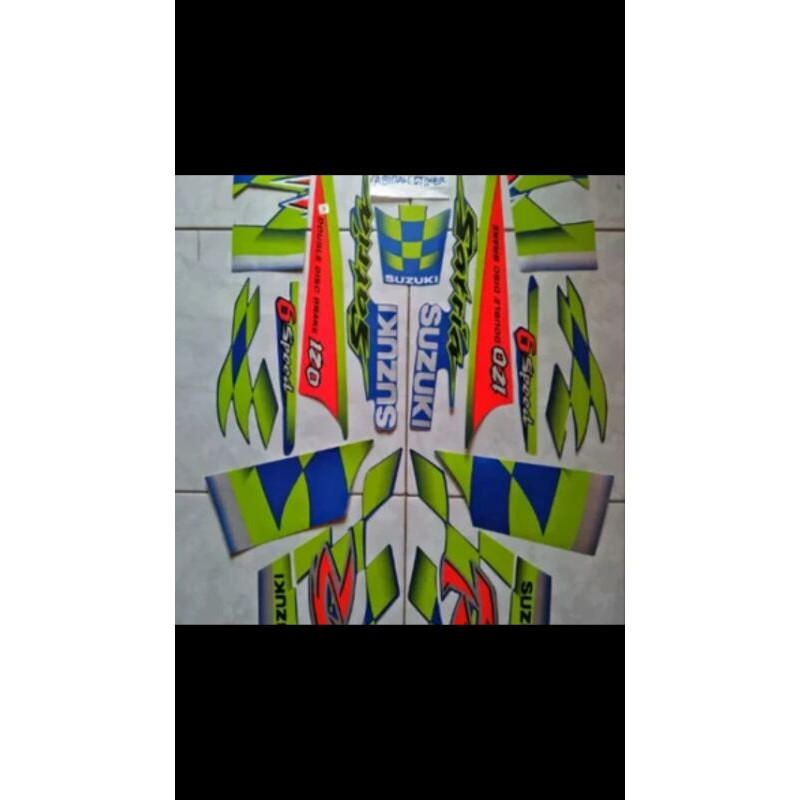 striping standar satria r kenny robert