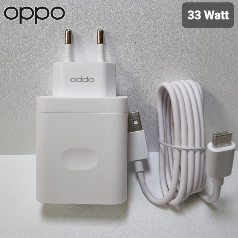 Charger Oppo A74 A76 A95 33W Type C Original 100%