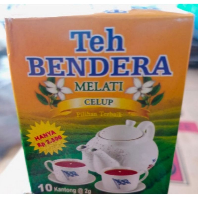 

Teh Bendera 1 kotak (isi 10)