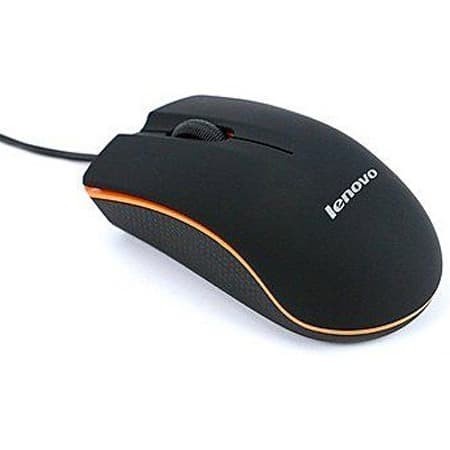 Mouse Lenovo M20 Mouse USB Lenovo Wired Optical Mouse USB Standar mouse kabel untuk komputer laptop