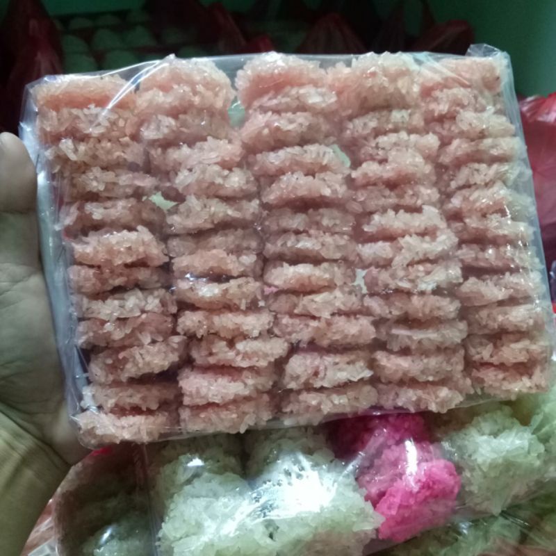 

Rengginang rasa bawang + udang