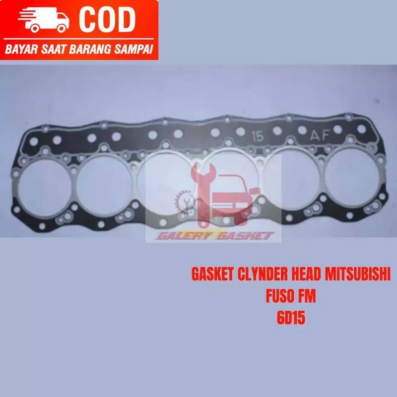 GASKET HEAD MITSUBISHI FUSO FM 6D15 PAKING HEAD FUSO 6D15