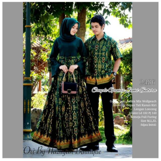 Couple Gamis Semi sutra