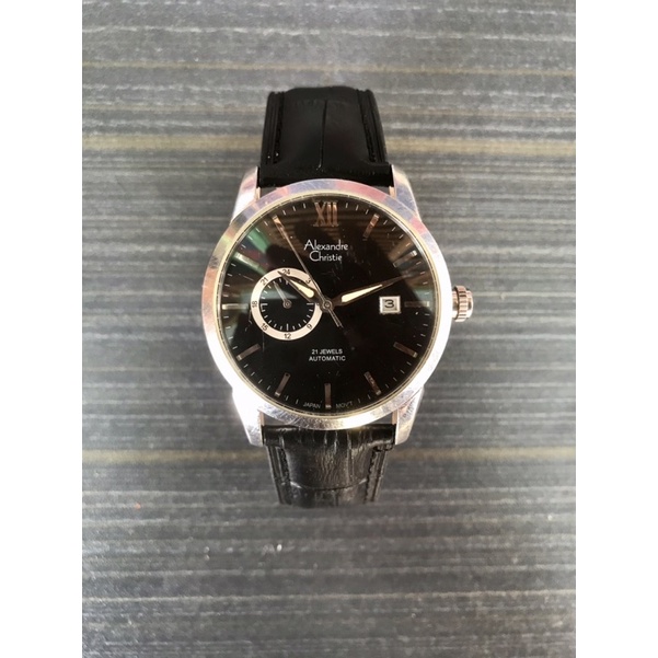 Bekas Second Preloved Alexandre Christie AC Automatic Jam Tangan Pria Analog Original Fashion Klasik