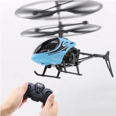 LED Remote Control Helikopter Mainan Mini Remote Control Helikopter Pesawat USB Charger Hadiah Anak-anak-2