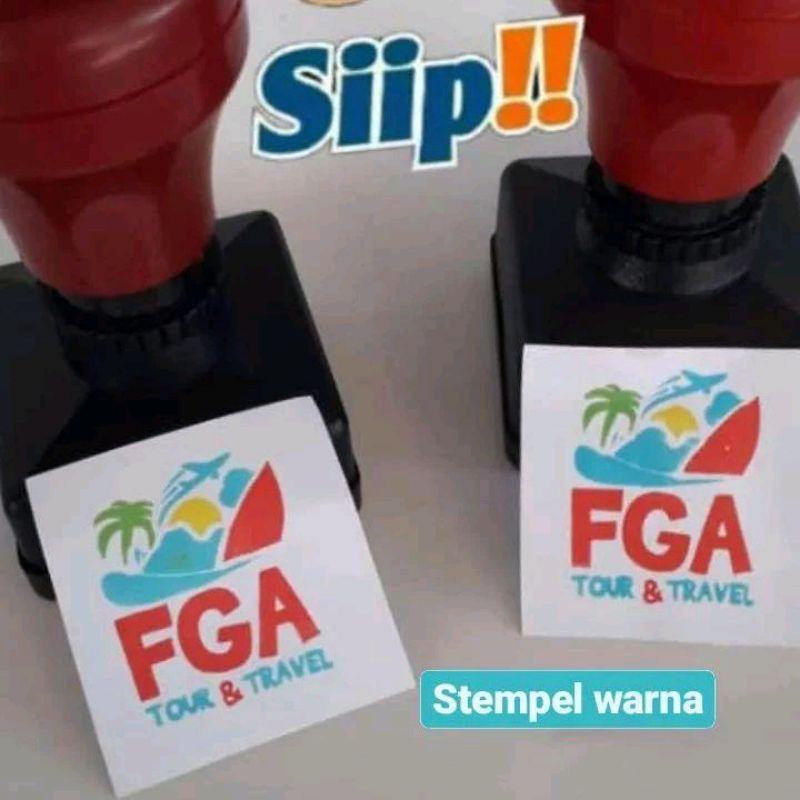 

Stempel warna warni 3 warna