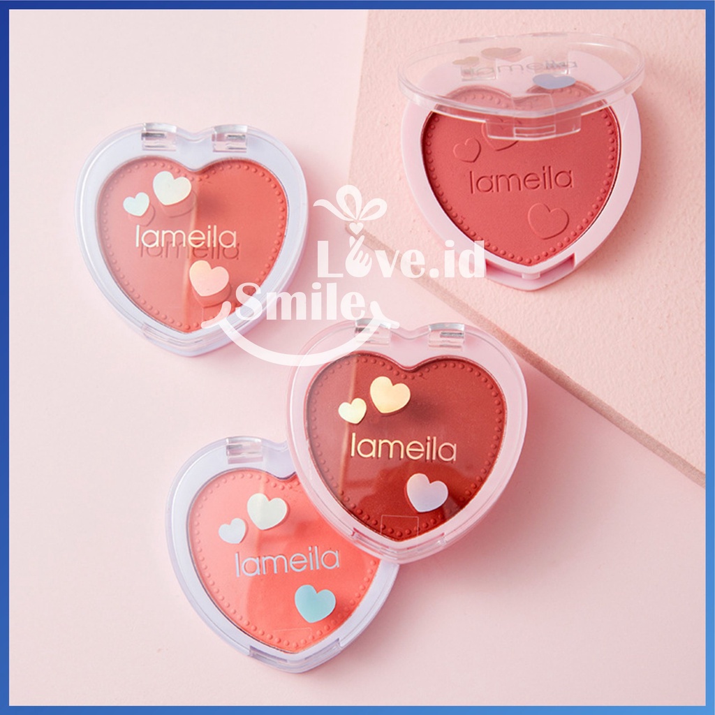 LAMEILA Love Natural Orange Rouge Blush 4 Color Blush On L37