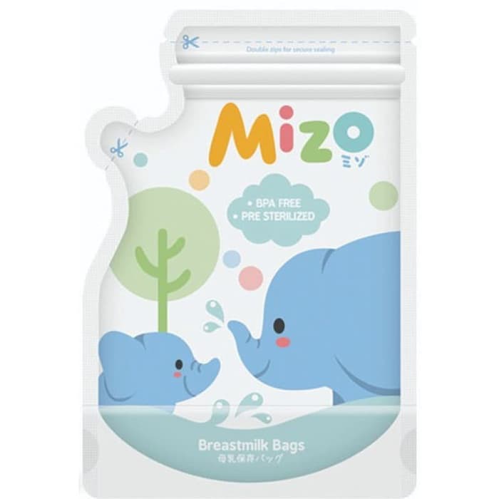 Mizo Breast Milk Storage 120ml 30's Kantung Asi