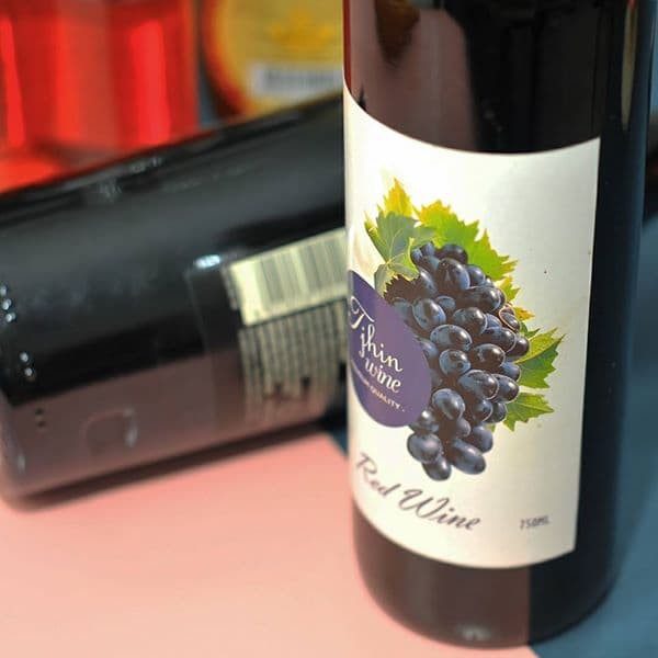 

Tjhin Red Wine Natural Brew - Manis