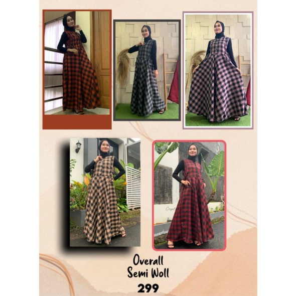 Set Overall Woll/Set Outer Woll/Outer Murah