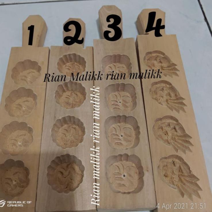 [COD] cetakan kue kering kue satu kue bangkit kue sagu terbuat dari kayu