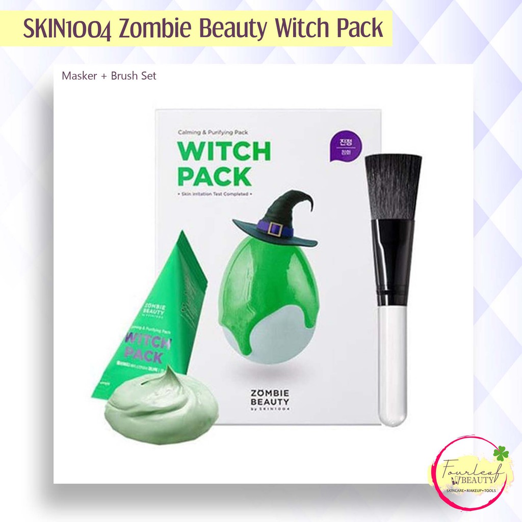 SKIN1004 Zombie Beauty Witch Pack (Masker+Brush Set)