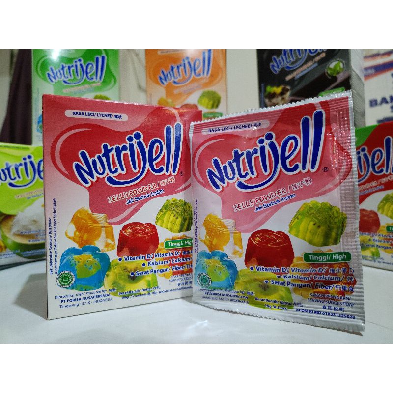 

Tepung Agar-Agar Nutrijell Rasa Leci 15 gr (1 Bungkus)