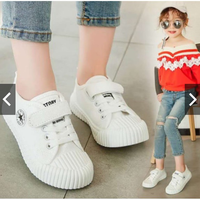 Sepatu Fashion Classic Sneakers Kids Shoes Sepatu Anak Import Size 25-36 Usia 2-8 Tahun