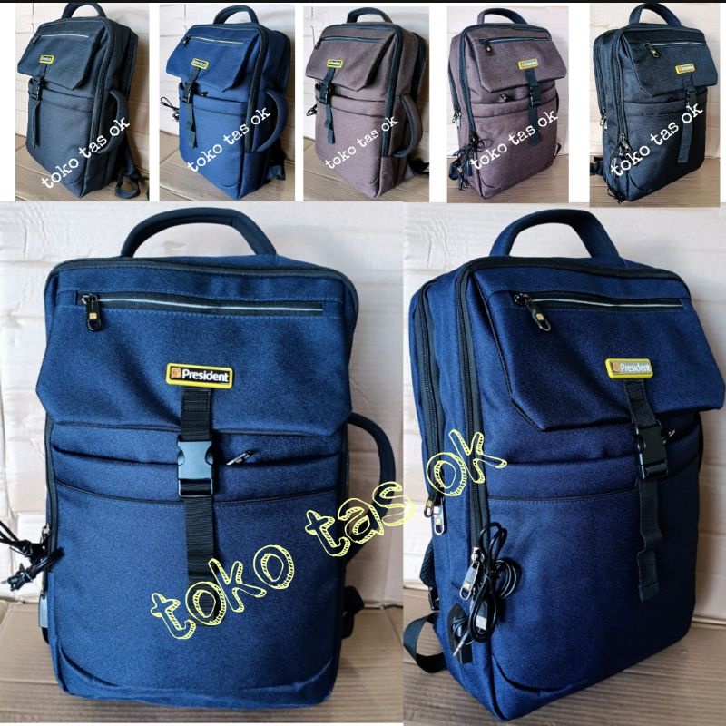 tas ransel president terbaru original 999-1