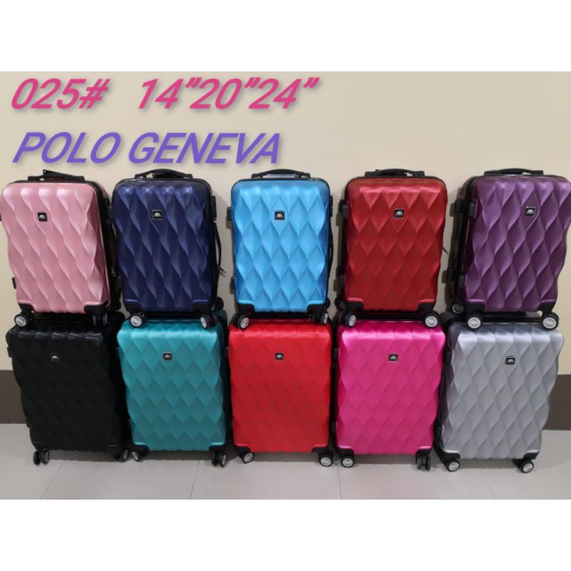 BagCorner - Koper 24 Inch Fiber Polo Geneva Bagasi Size