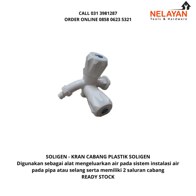 KRAN CABANG PLASTIK SOLIGEN