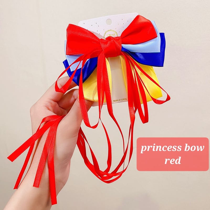 PRINCESS BOW JEPIT PITA RAMBUT ANAK PRINCES AKSESORIS KOREA IMPORT FASHION LUCU