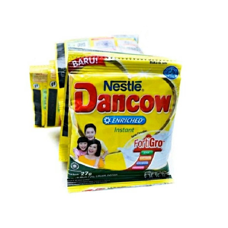 

Dancow Susu Bubuk Vanila 1 Renceng (10 Sachet x 27gr)