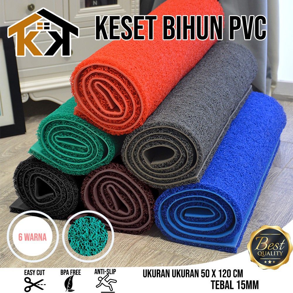 Jual (KK)Keset PVC Mie / Keset Bihun POLOS Tebal 15mm Size 50x120cm