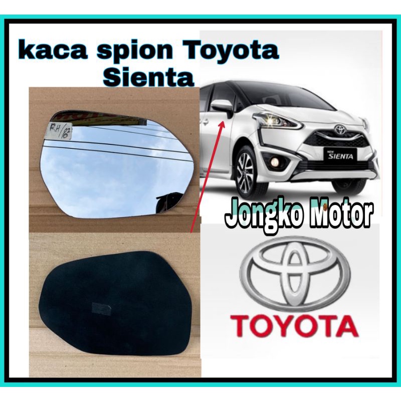 kaca spion Toyota Sienta E V Q original harga satuan