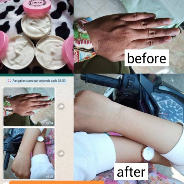 Handbody pemutih racikan