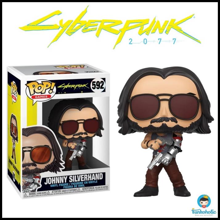 Funko Pop Cyberpunk 2077 - Johnny Silverhand With Guns & Sunglasses