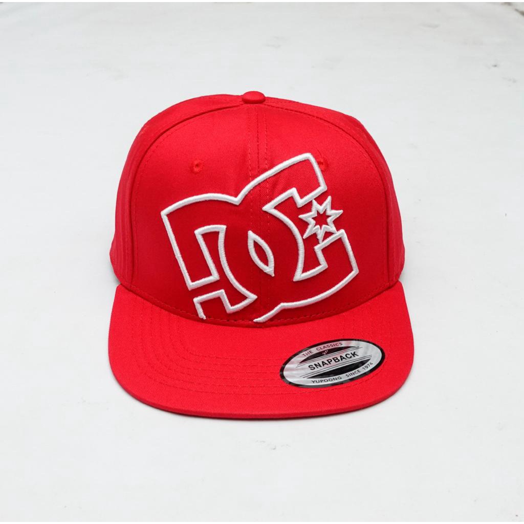 Topi DC Shoes Snapback Pria Import Mirror Original