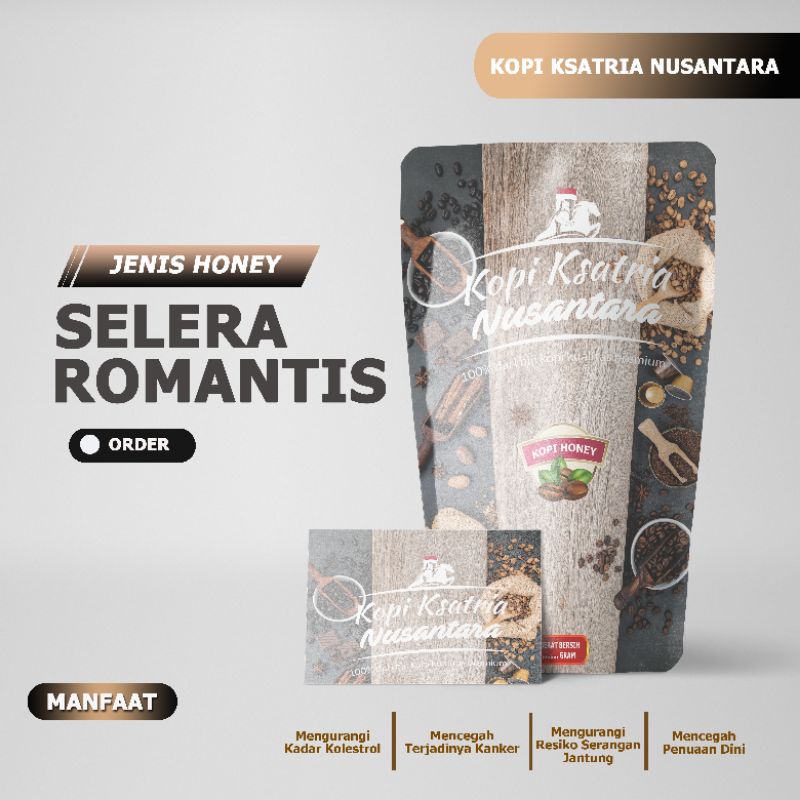 

KOPI HONEY KSATRIA NUSANTARA 250 GRAM