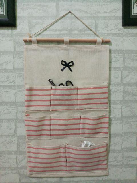 Kantung Pernak Pernik 8 Sekat Bahan Tebal Serbaguna