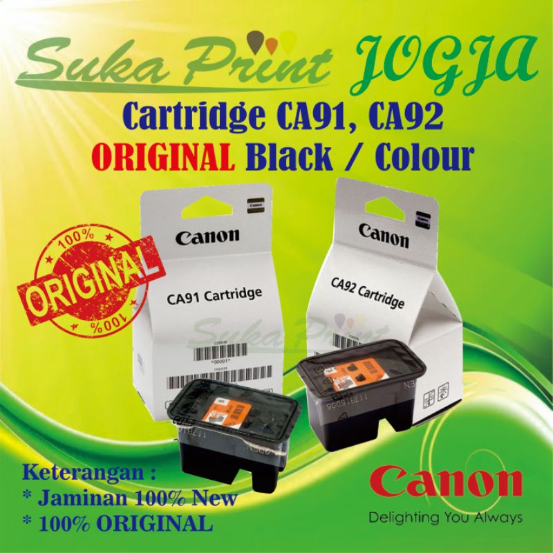 Cartridge CA91, CA92 ORIGINAL Black / Colour