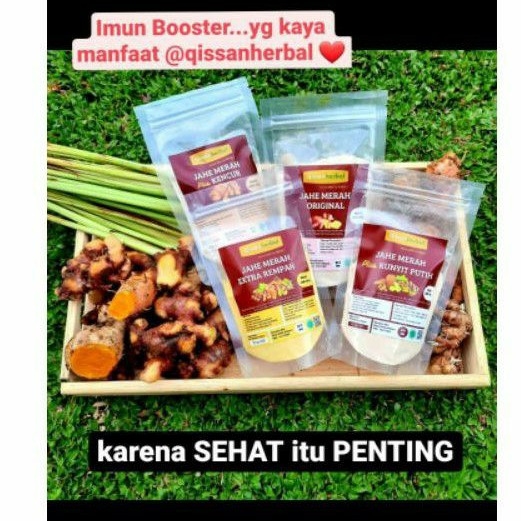 

Jahe Merah Original QissanHerbal